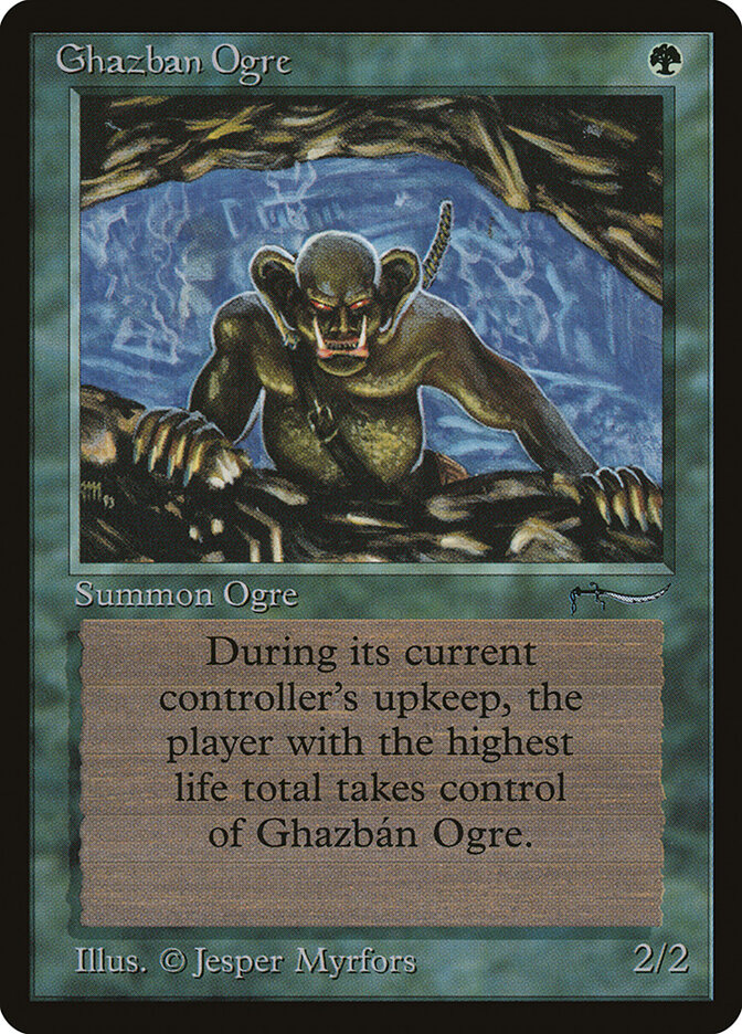 Ghazbán Ogre card front