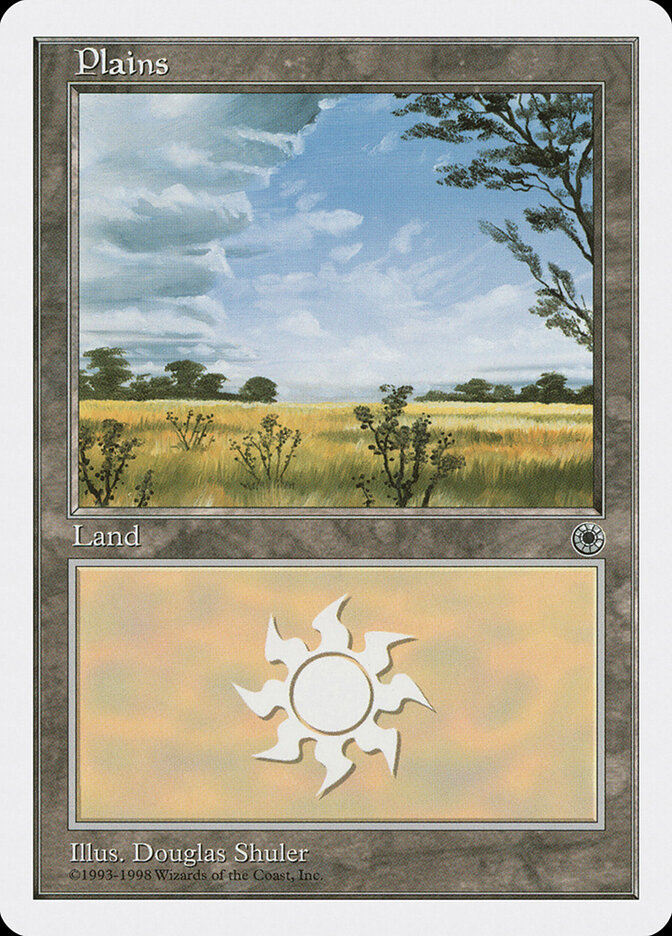 Plains card front