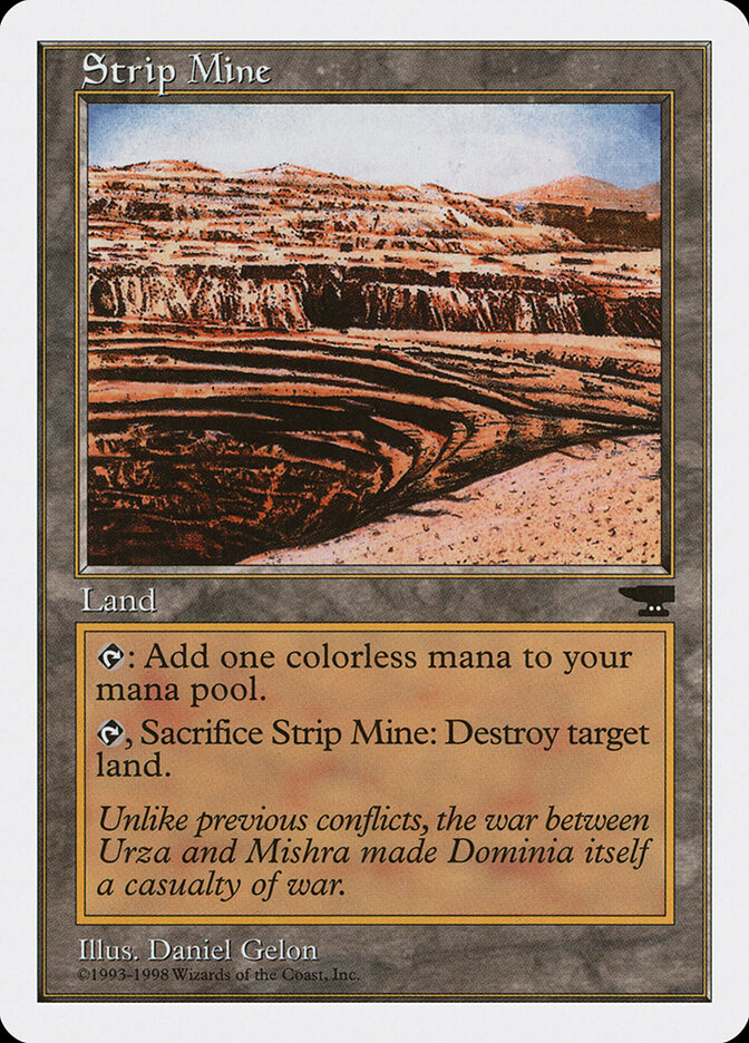 Strip Mine card front