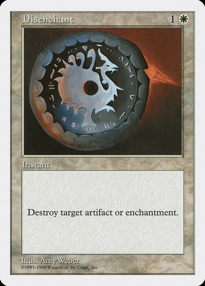 Disenchant card front
