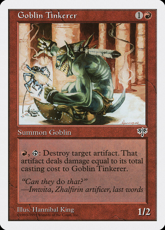 Goblin Tinkerer card front