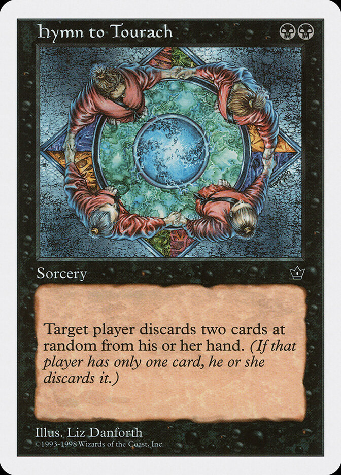 Hymn to Tourach card front