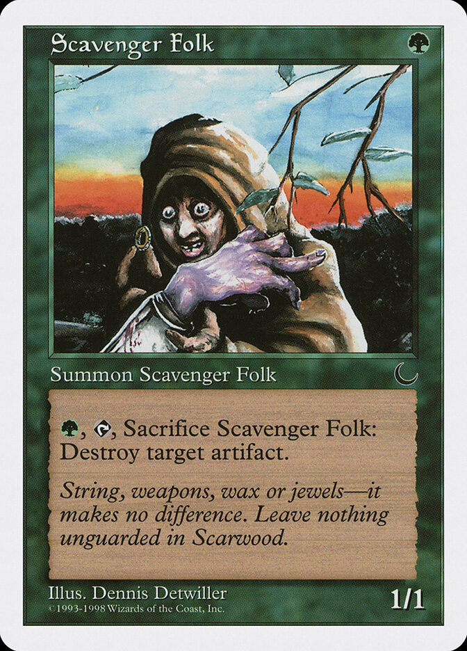 Scavenger Folk card front