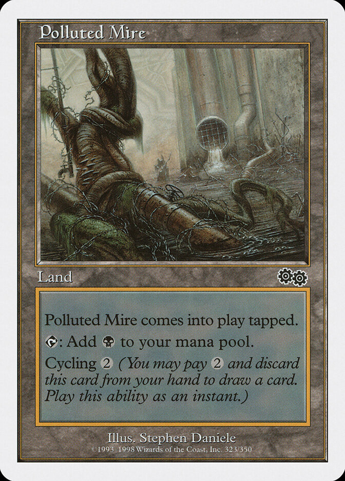 Polluted Mire card front