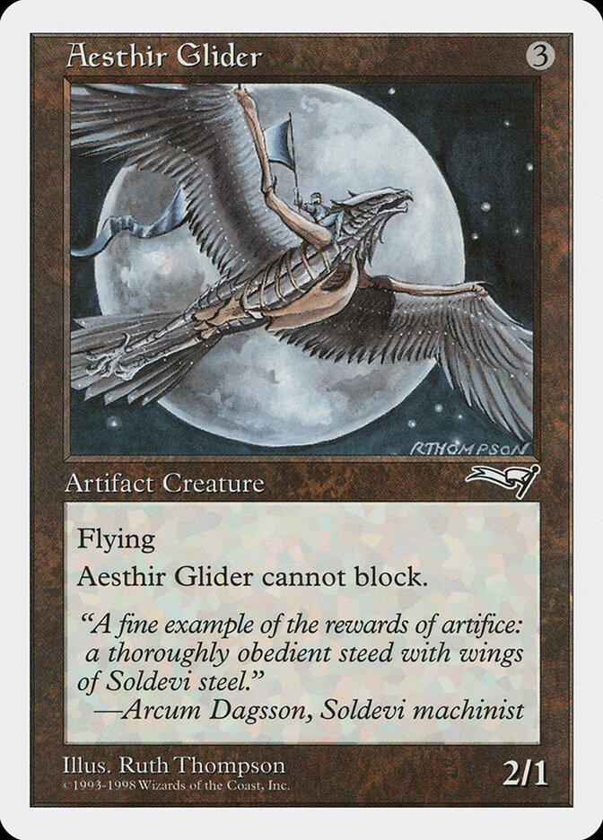 Aesthir Glider card front