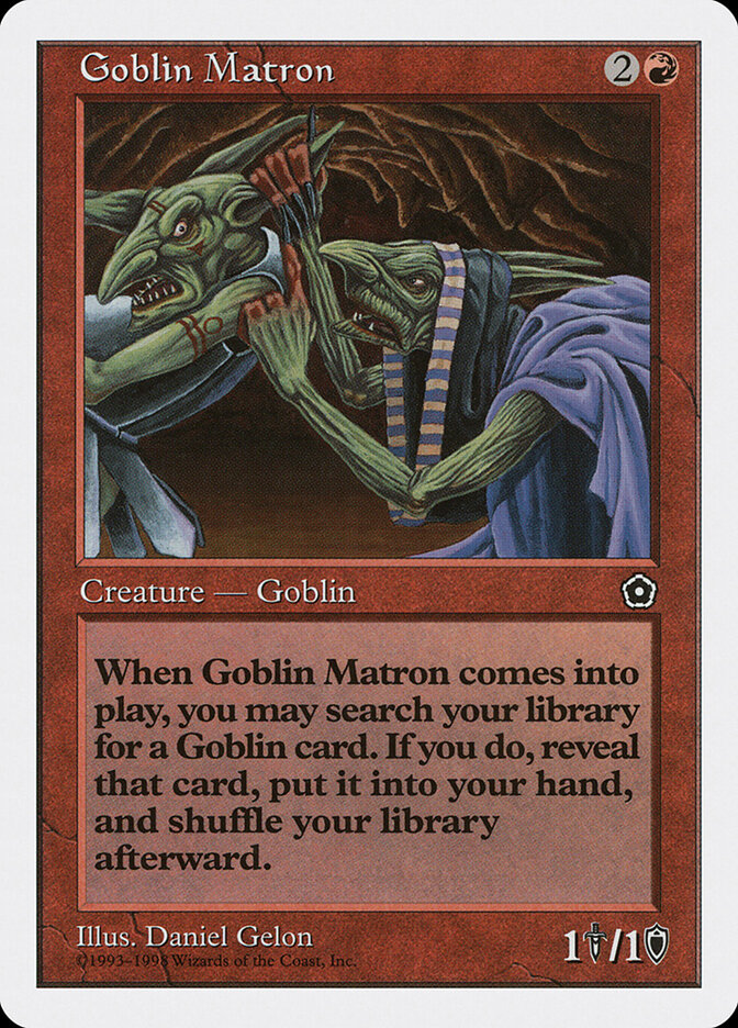 Goblin Matron card front