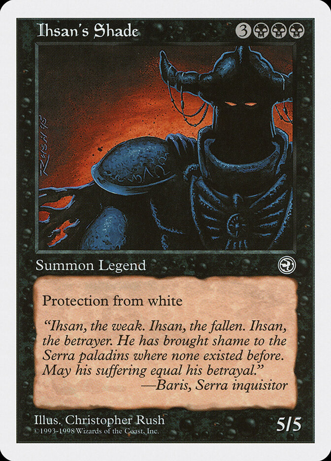 Ihsan's Shade card front