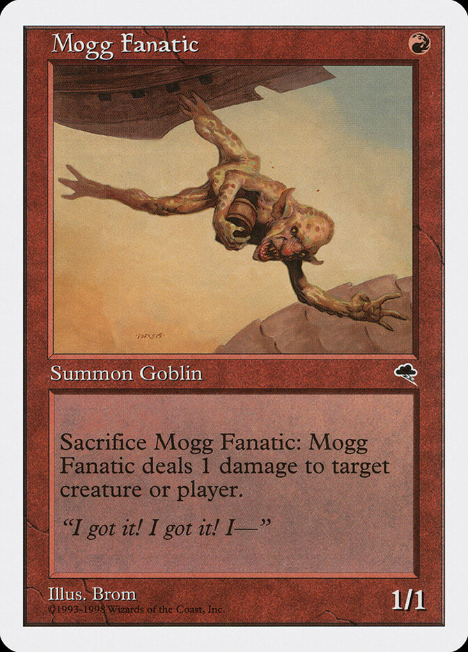 Mogg Fanatic card front