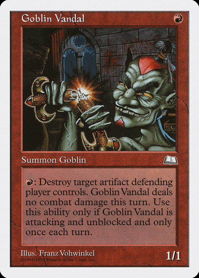 Goblin Vandal card front