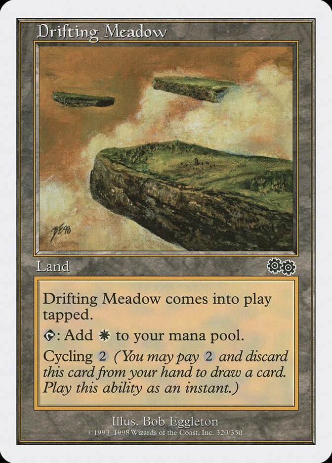 Drifting Meadow card front