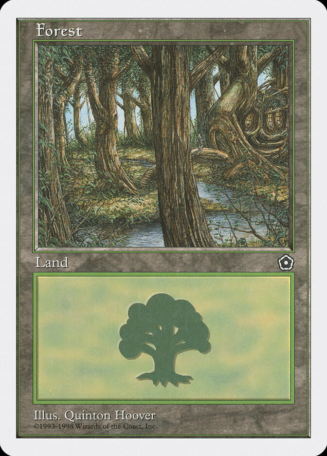 Forest card front