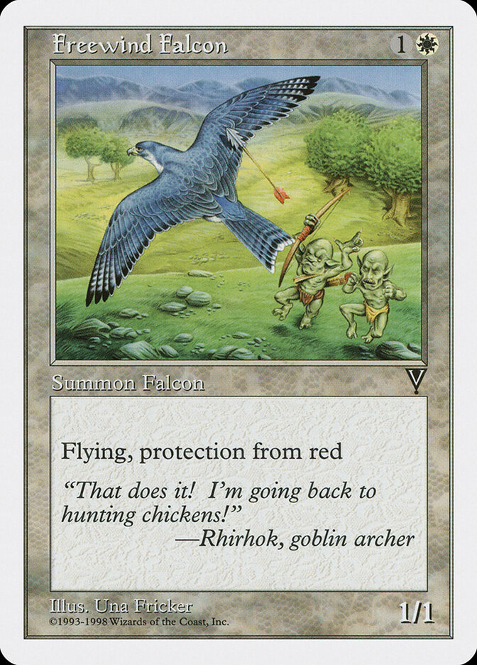 Freewind Falcon card front