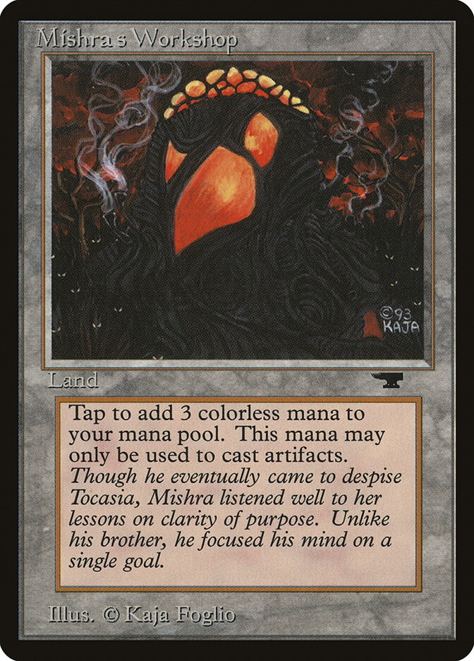 Mishra's Workshop card front