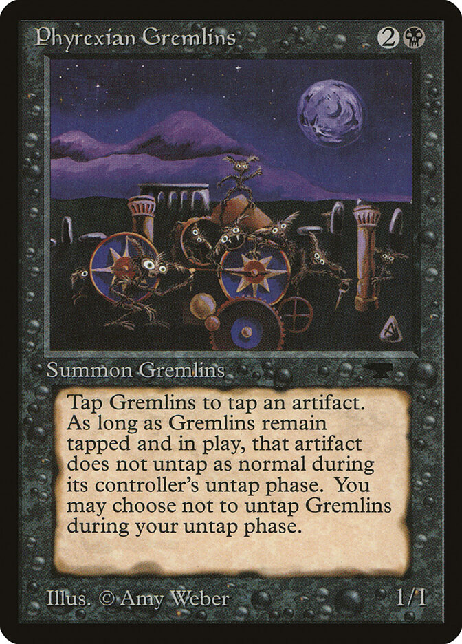 Phyrexian Gremlins card front