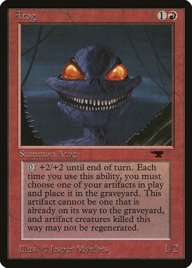 Atog card front