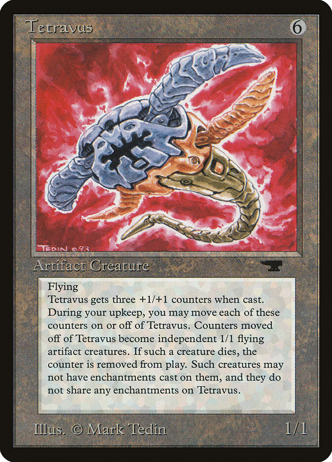 Tetravus card front