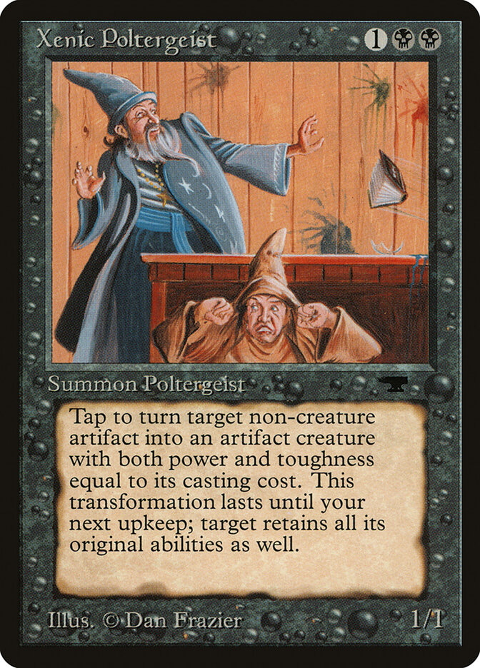Xenic Poltergeist card front