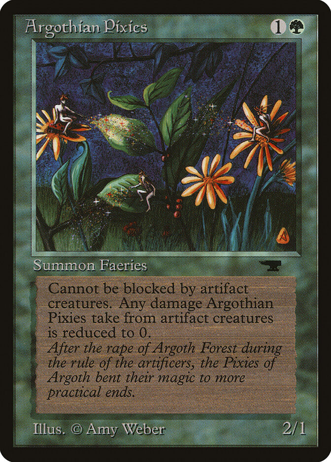 Argothian Pixies card front