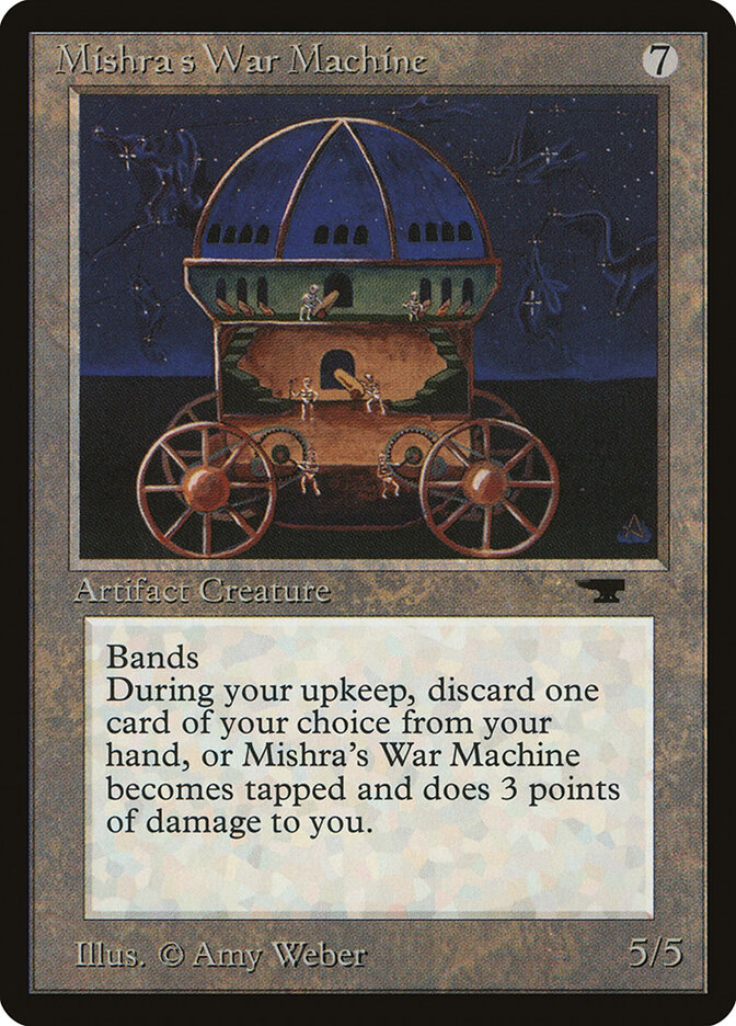 Mishra's War Machine card front