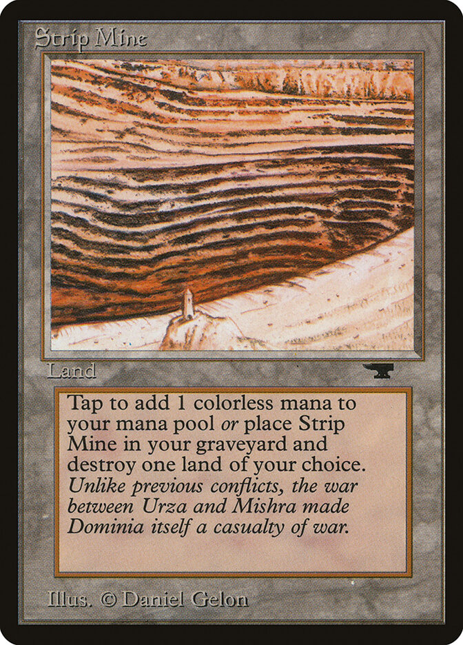 Strip Mine card front