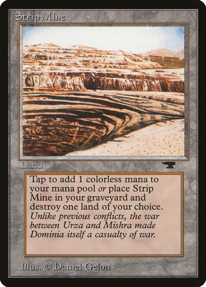 Strip Mine card front