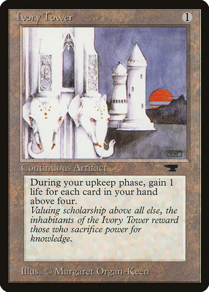 Ivory Tower card front