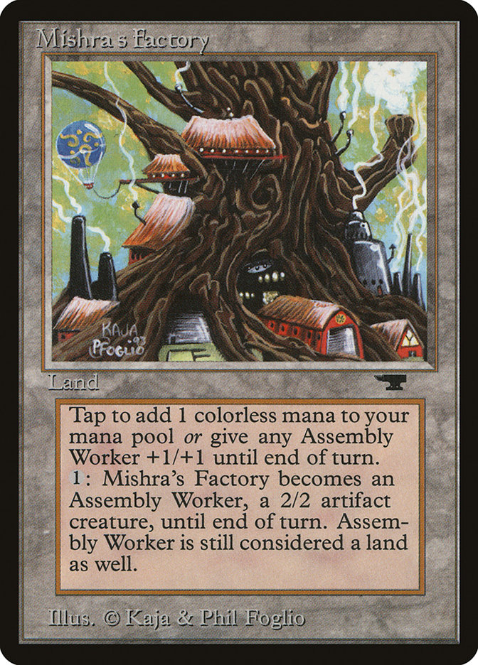 Mishra's Factory card front