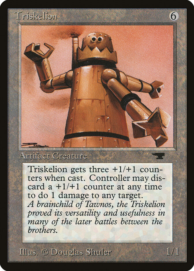 Triskelion card front