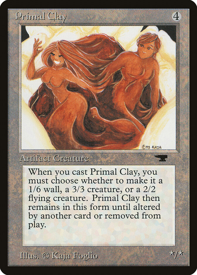 Primal Clay card front