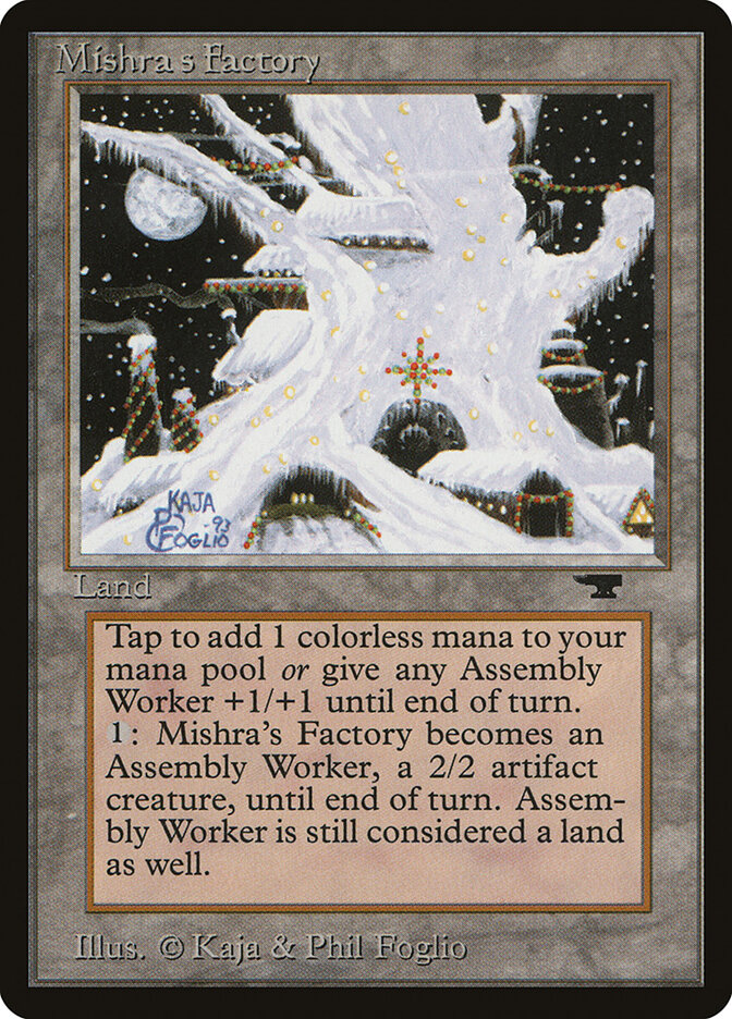 Mishra's Factory card front