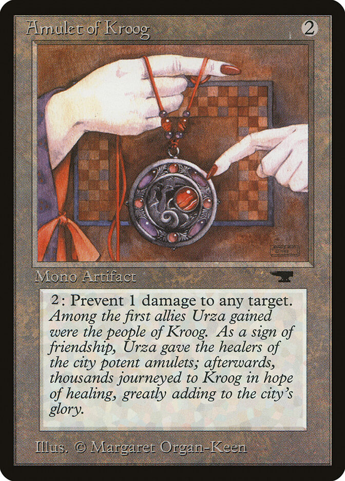 Amulet of Kroog card front