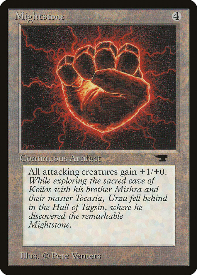 Mightstone card front