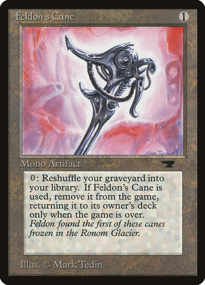 Feldon's Cane card front