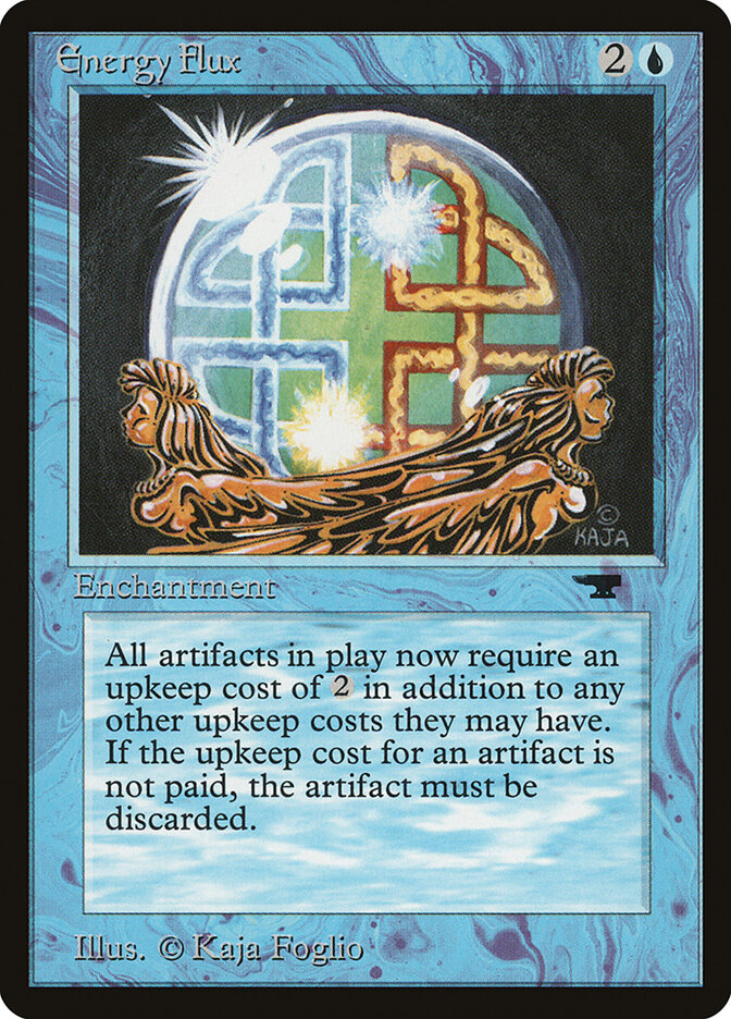 Energy Flux card front