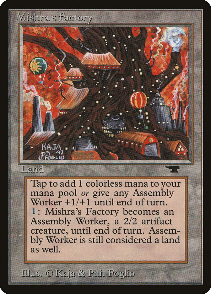 Mishra's Factory card front