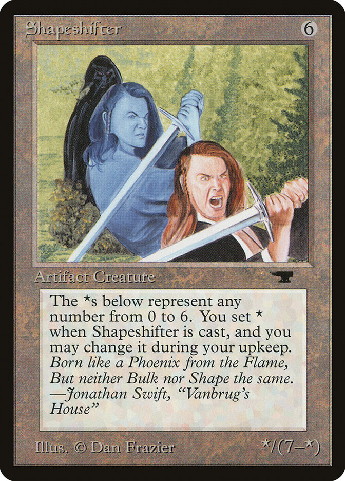 Shapeshifter card front