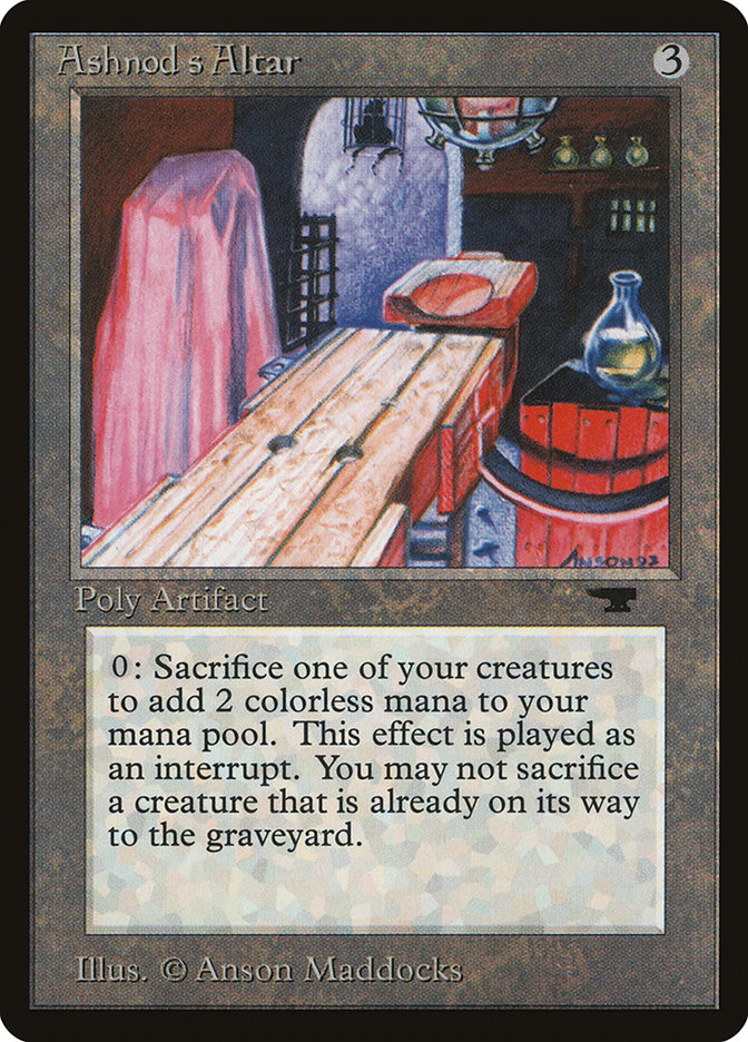 Ashnod's Altar card front