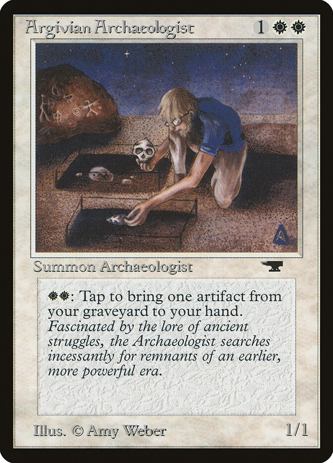 Argivian Archaeologist card front