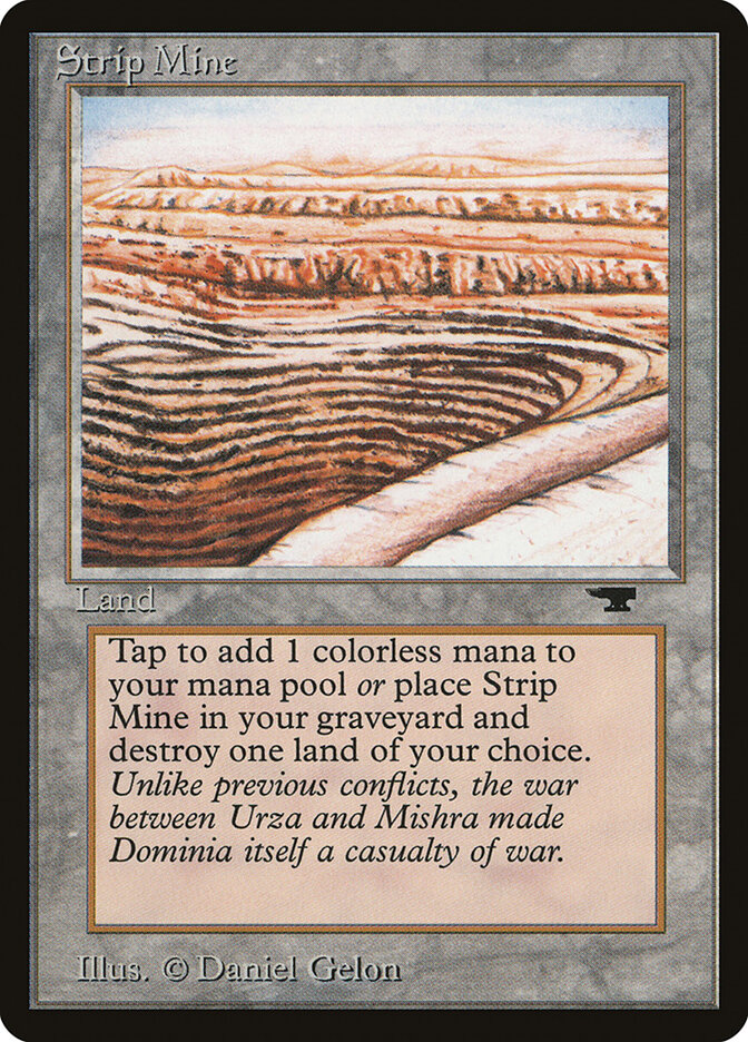 Strip Mine card front