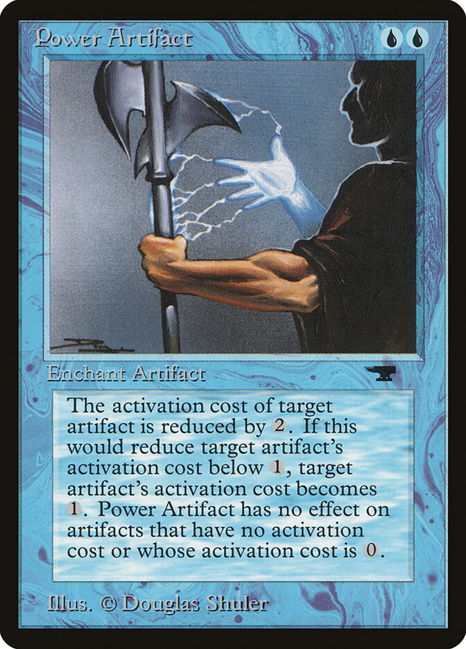 Power Artifact card front