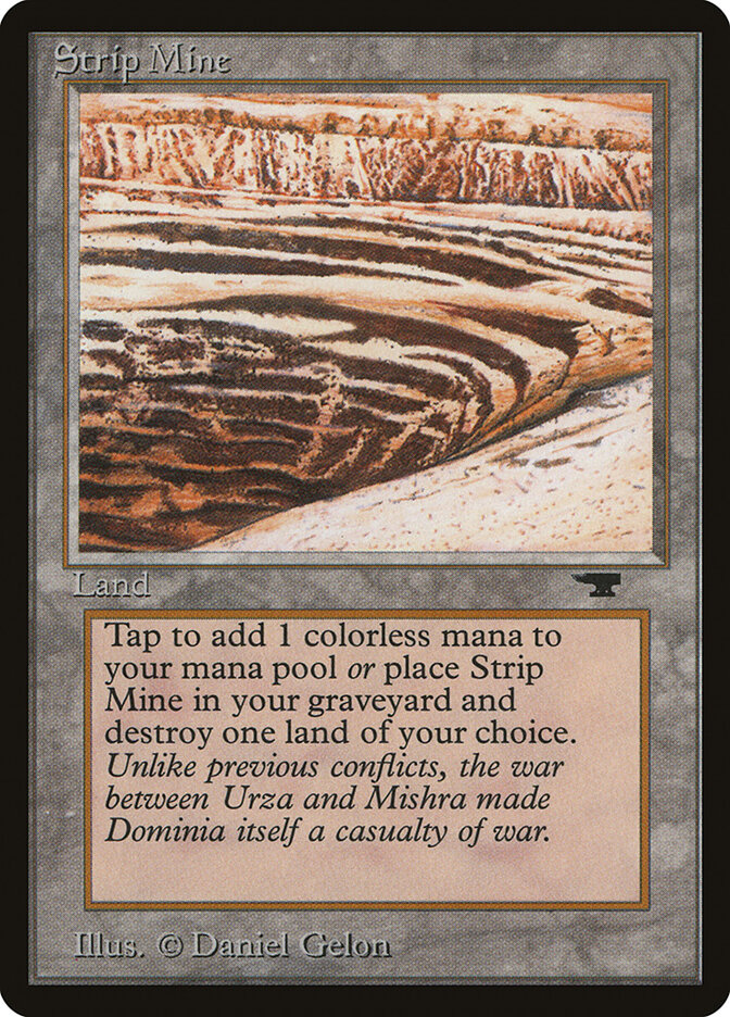 Strip Mine card front