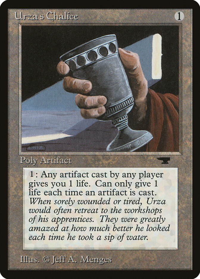 Urza's Chalice card front