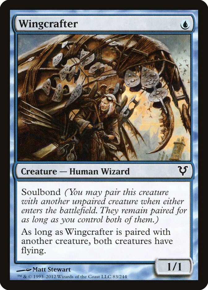 Wingcrafter card front