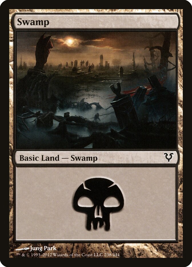 Swamp card front