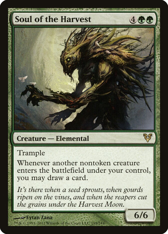 Soul of the Harvest card front