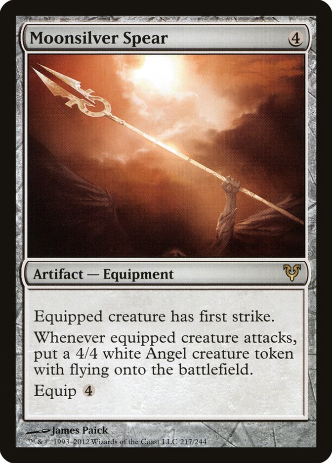 Moonsilver Spear card front