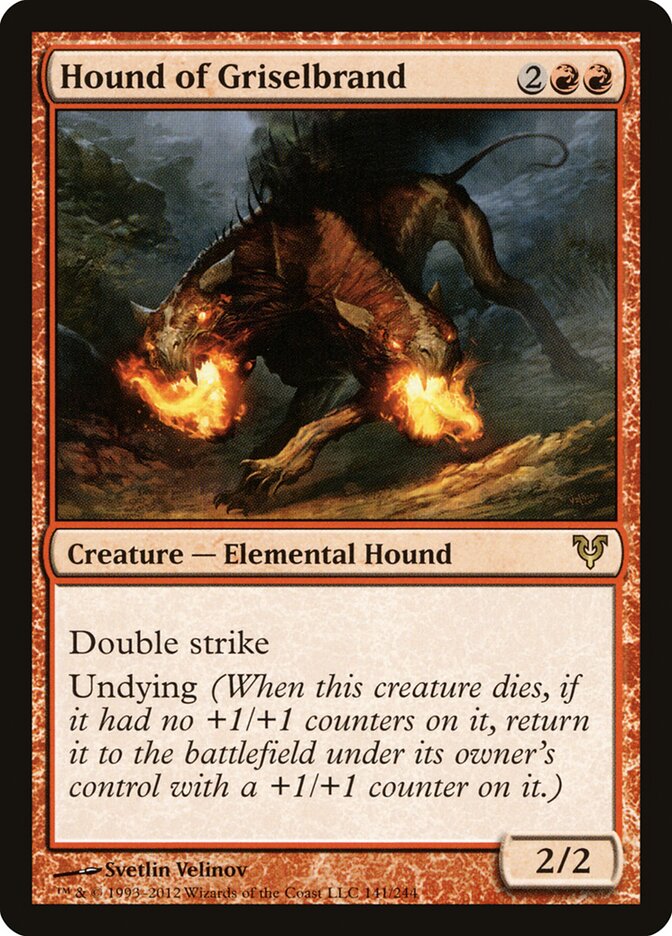 Hound of Griselbrand card front