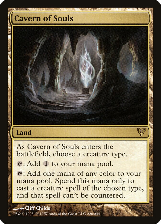 Cavern of Souls card front