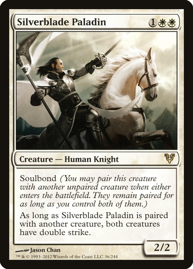 Silverblade Paladin card front