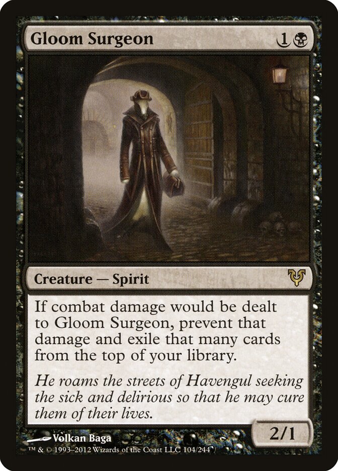 Gloom Surgeon card front